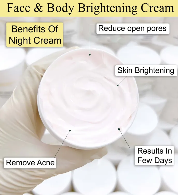 The Health Healer Night Cream Bright, White, Clear Skin For all Skin type - Image 3