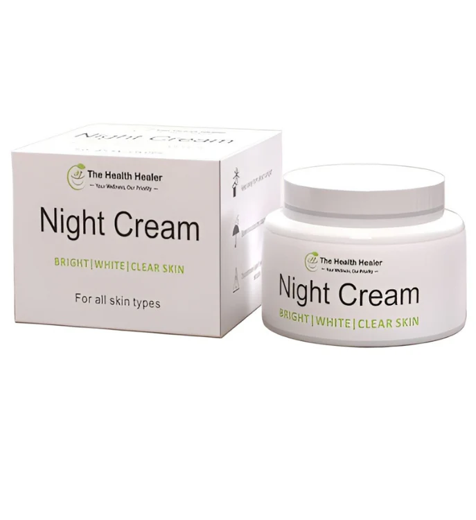 The Health Healer Night Cream Bright, White, Clear Skin For all Skin type - Image 2